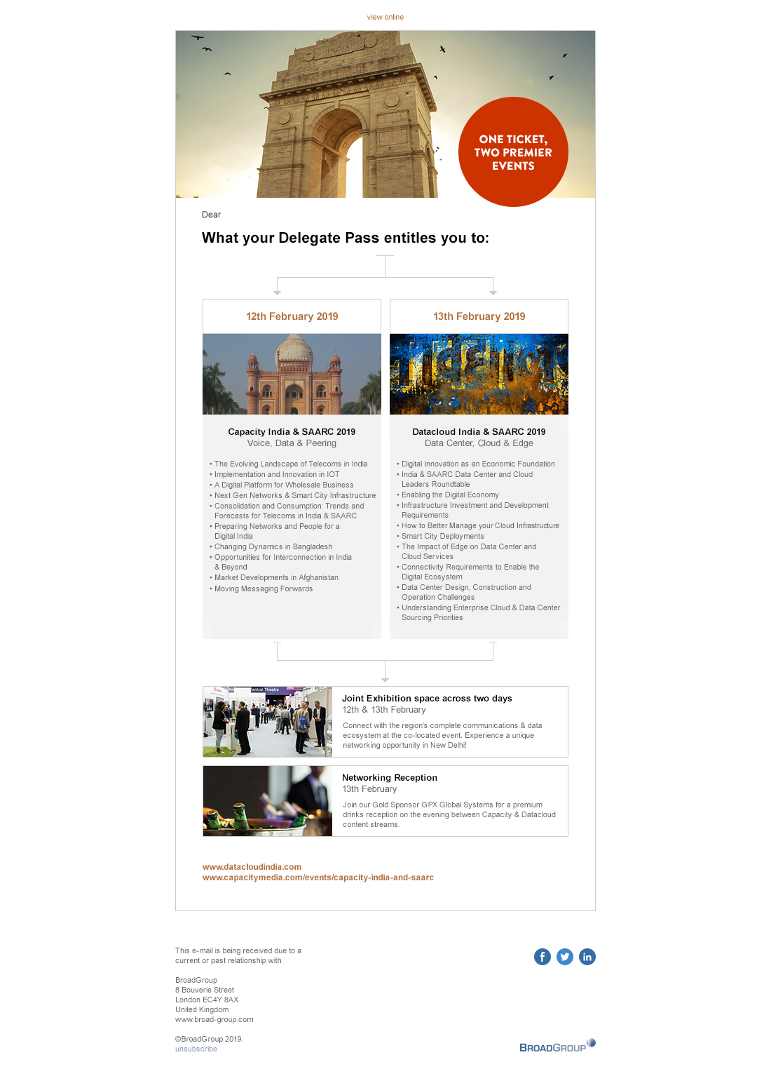 Datacloud India 2019: What your Delegate Pass entitles you to: