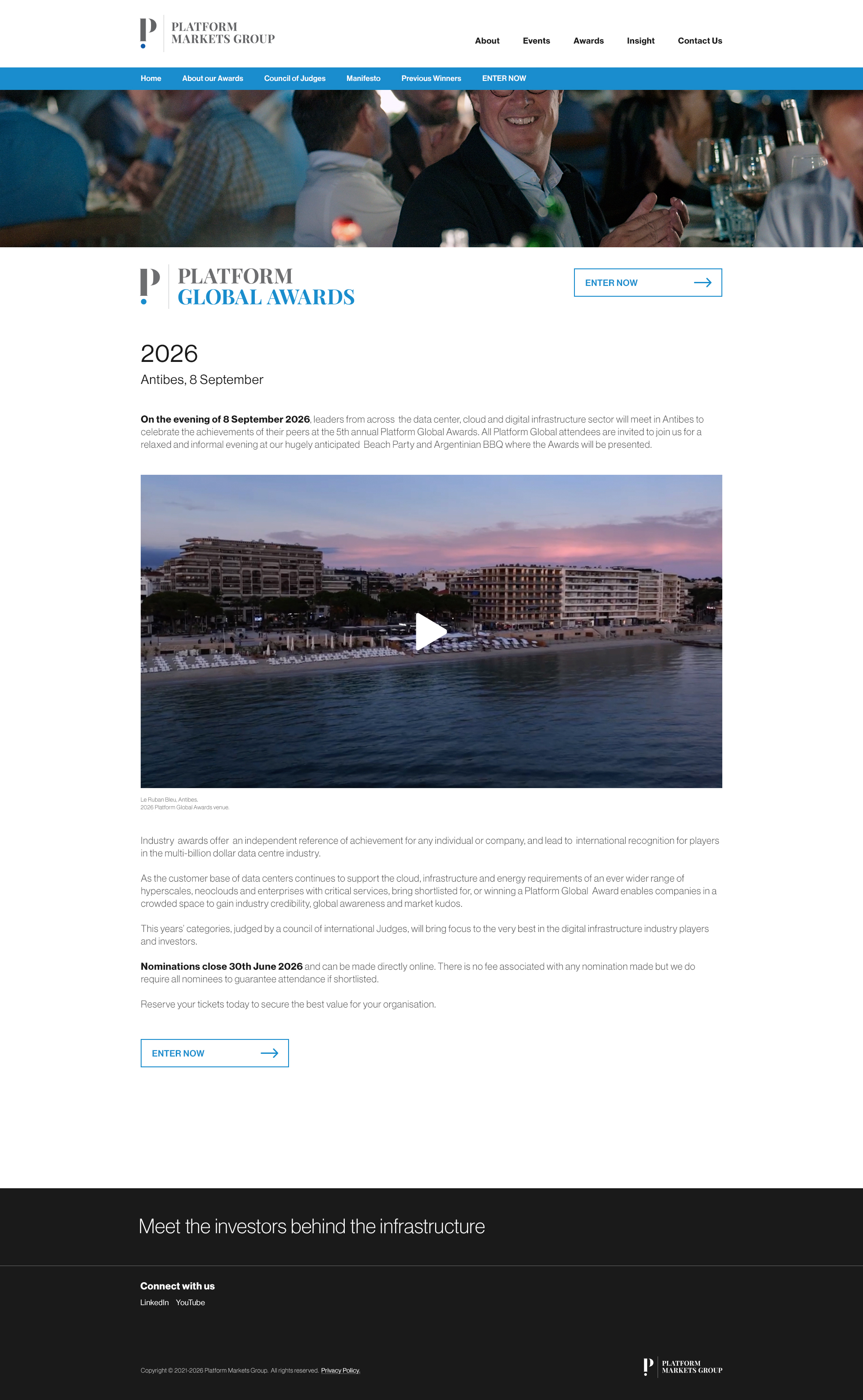 Platform Awards 2026